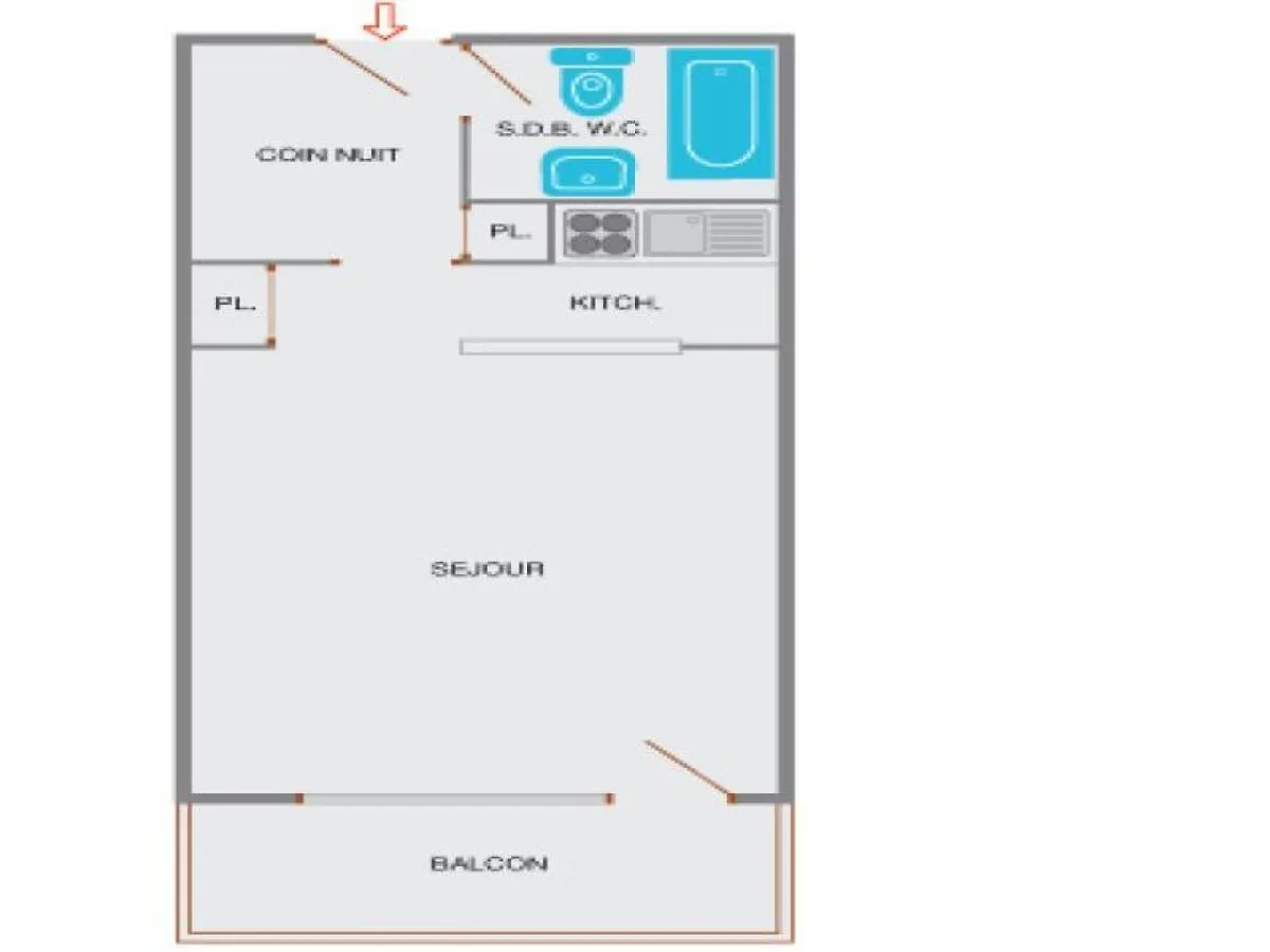 Studio Confortable - 4 Pers, Parking, Animaux Acceptes - Fr-1-241-97 Le Grand-Bornand Apartment